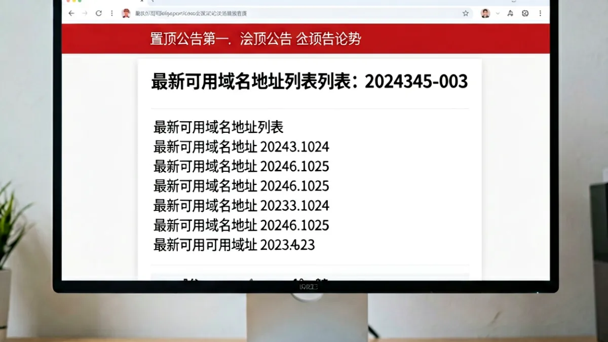 第一会所网址SIS001最新域名变更公告页面截图，显示官方公告栏与最新可用地址列表